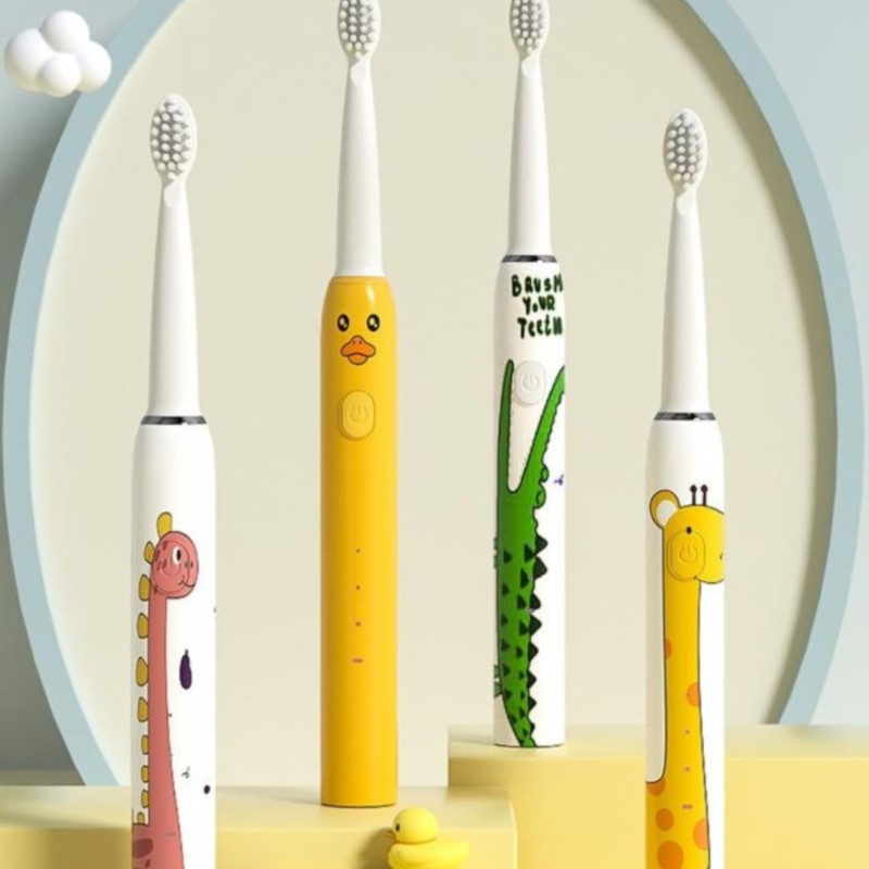 Teeth Whitening Kit - Kids Electric Toothbrush Sonic Soft Bristle