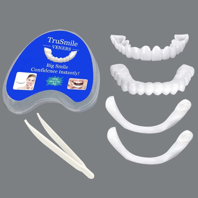 Teeth Whitening Kit - Snap-on Veneer Teeth Kit Adjustable Cosmetic