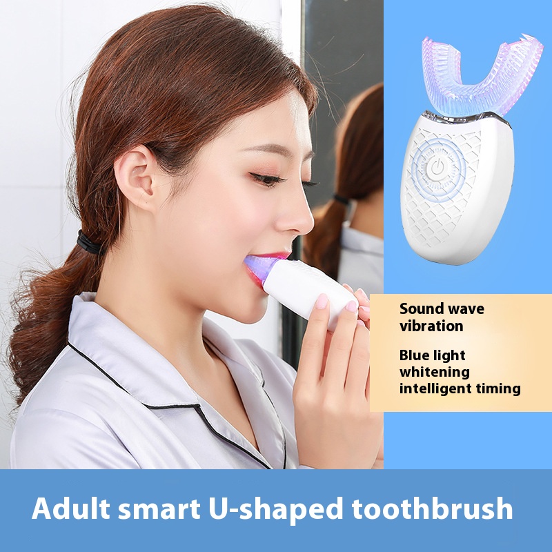 Electric U-Shaped Toothbrush f - Teeth Whitening Kit 评论和价格