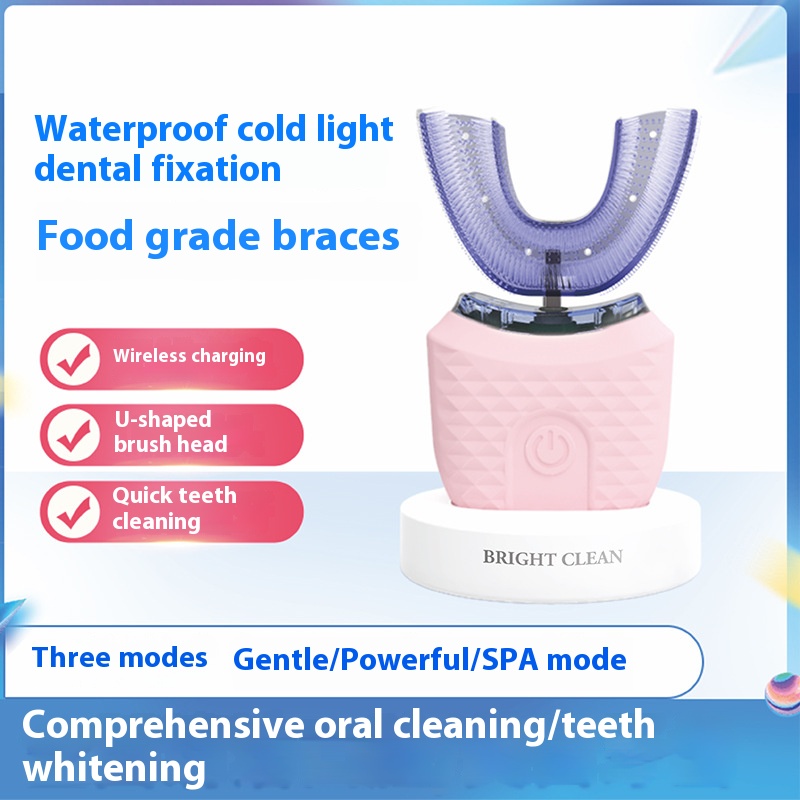 Electric U-Shaped Toothbrush f - Teeth Whitening Kit 评论和价格