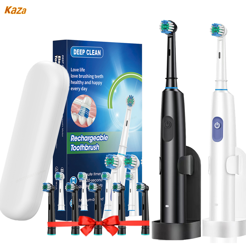 Electric Toothbrush with Holde - Teeth Whitening Kit 评论和价格