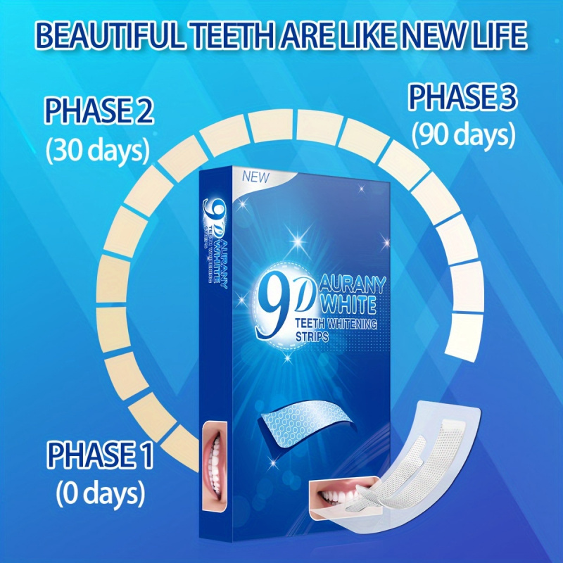 21 Pairs of 9D Aurany White Te - Teeth Whitening Near Me 评论和价格