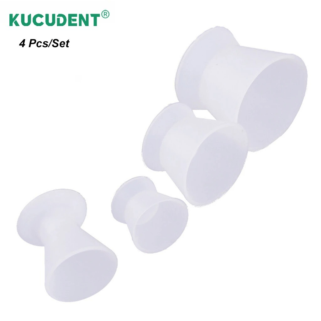 4Pcs/Set Dental Silicone Cup F - Teeth Whitening Kit 评论和价格