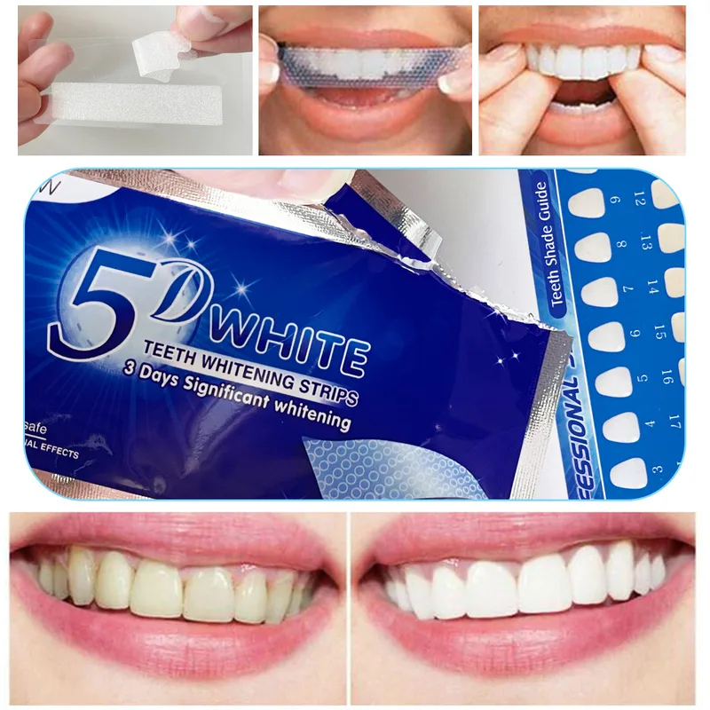 1-12pcs 5D Whitening Teeth Sti - Teeth Whitening Near Me 评论和价格