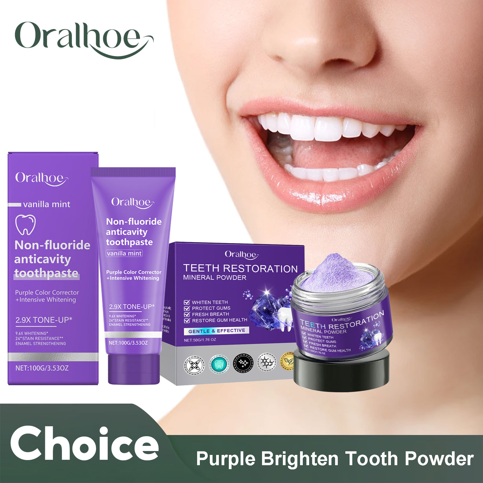 Teeth Restoration Mineral Powd - Teeth Whitening Near Me 评论和价格